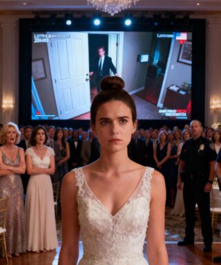At My Wedding Reception, My Mother Whispered, “Give Your Penthouse to Your Sister.” I Smiled, Asked Everyone to Look at the Screen—and the Truth Finally Came Out