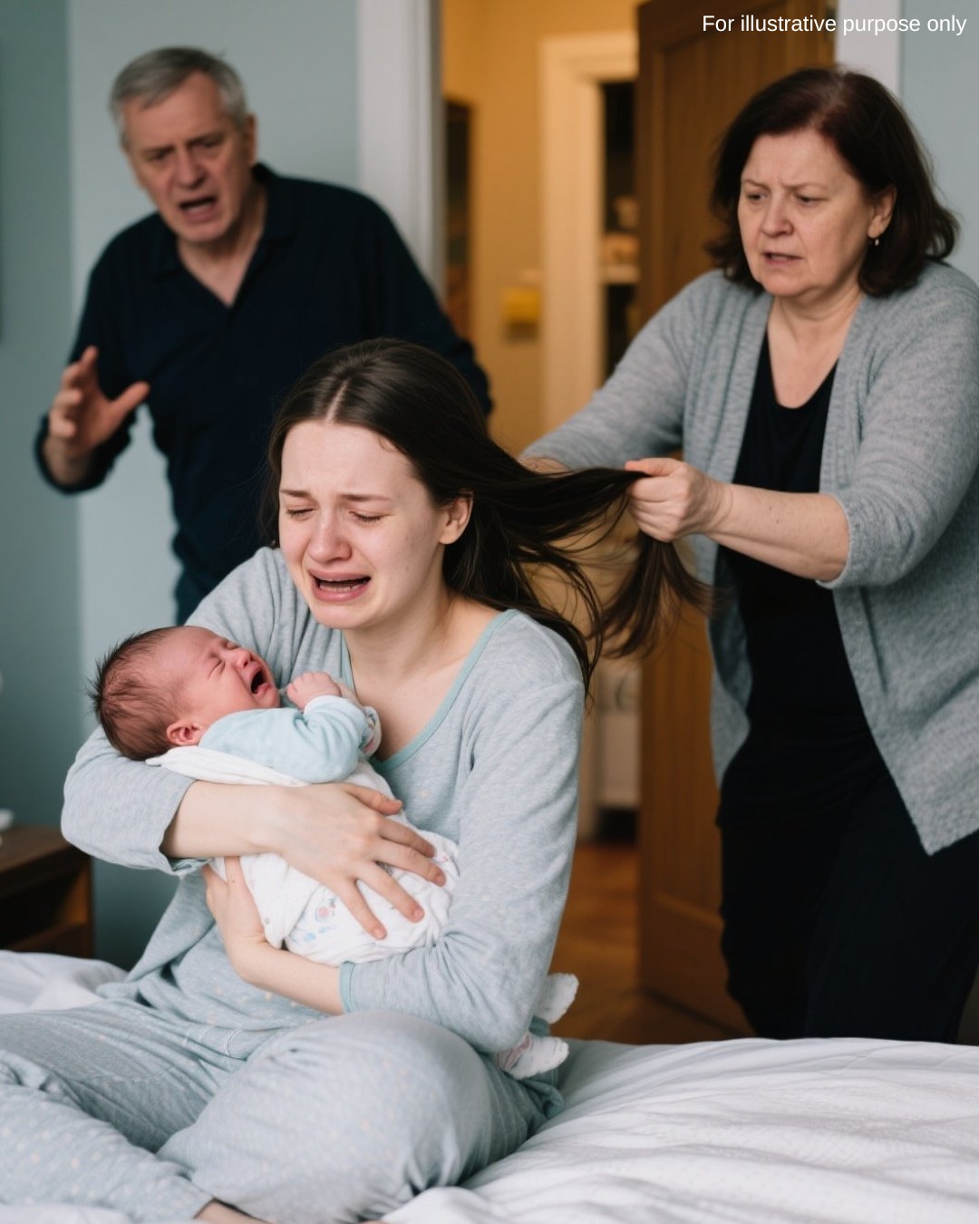 Less Than 24 Hours After My C-Section, My Mother Dragged Me Out Of Bed By My Hair To Give My Room To My Sister – A Text From My Sister Made Me Realize It Was A Calculated Plan