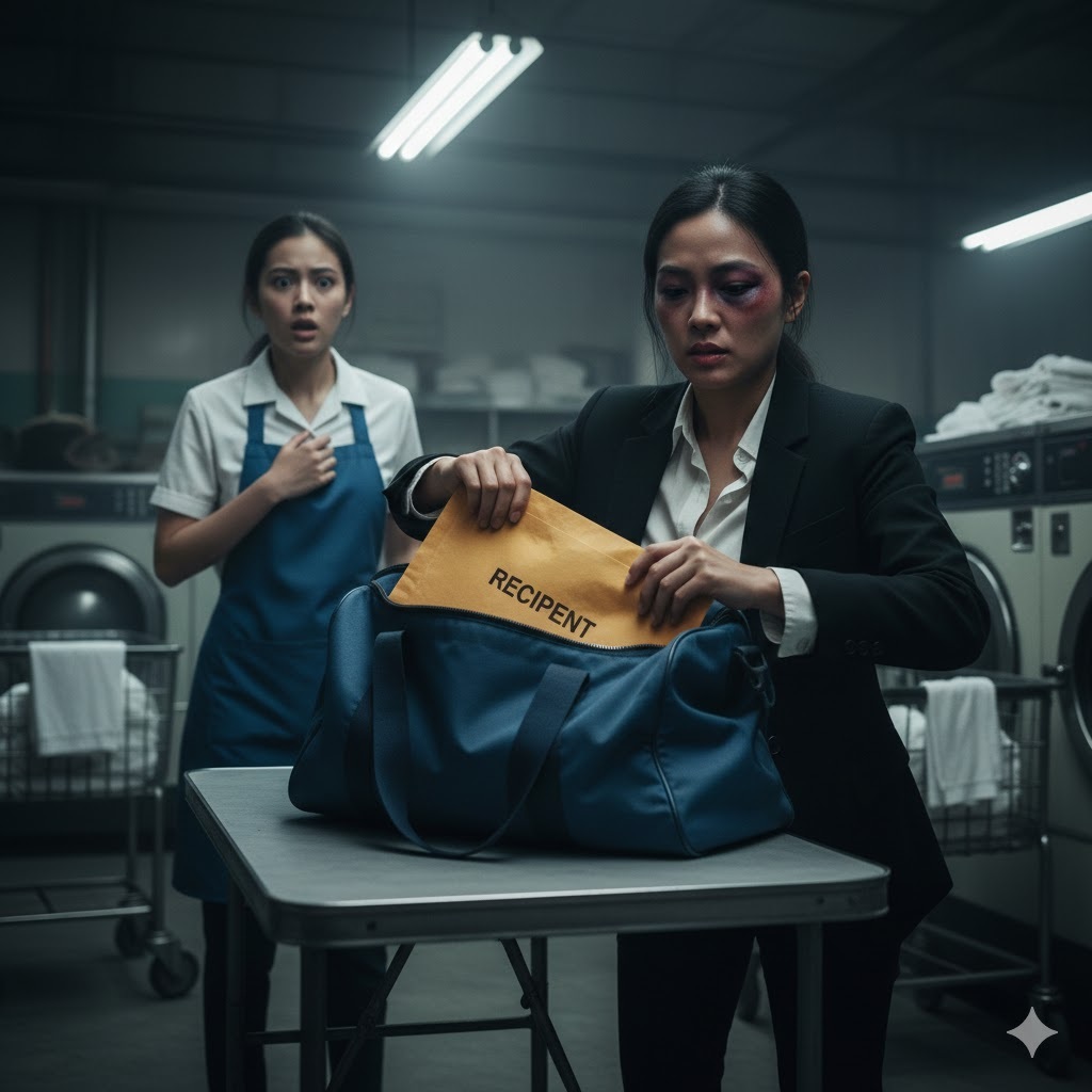 I Sent My Husband’s Clothes to the Laundry. Suddenly the Staff Called: “Ma’am, There’s Something Terrifying in the Blue Bag…” When I Saw It, I Almost Fainted…