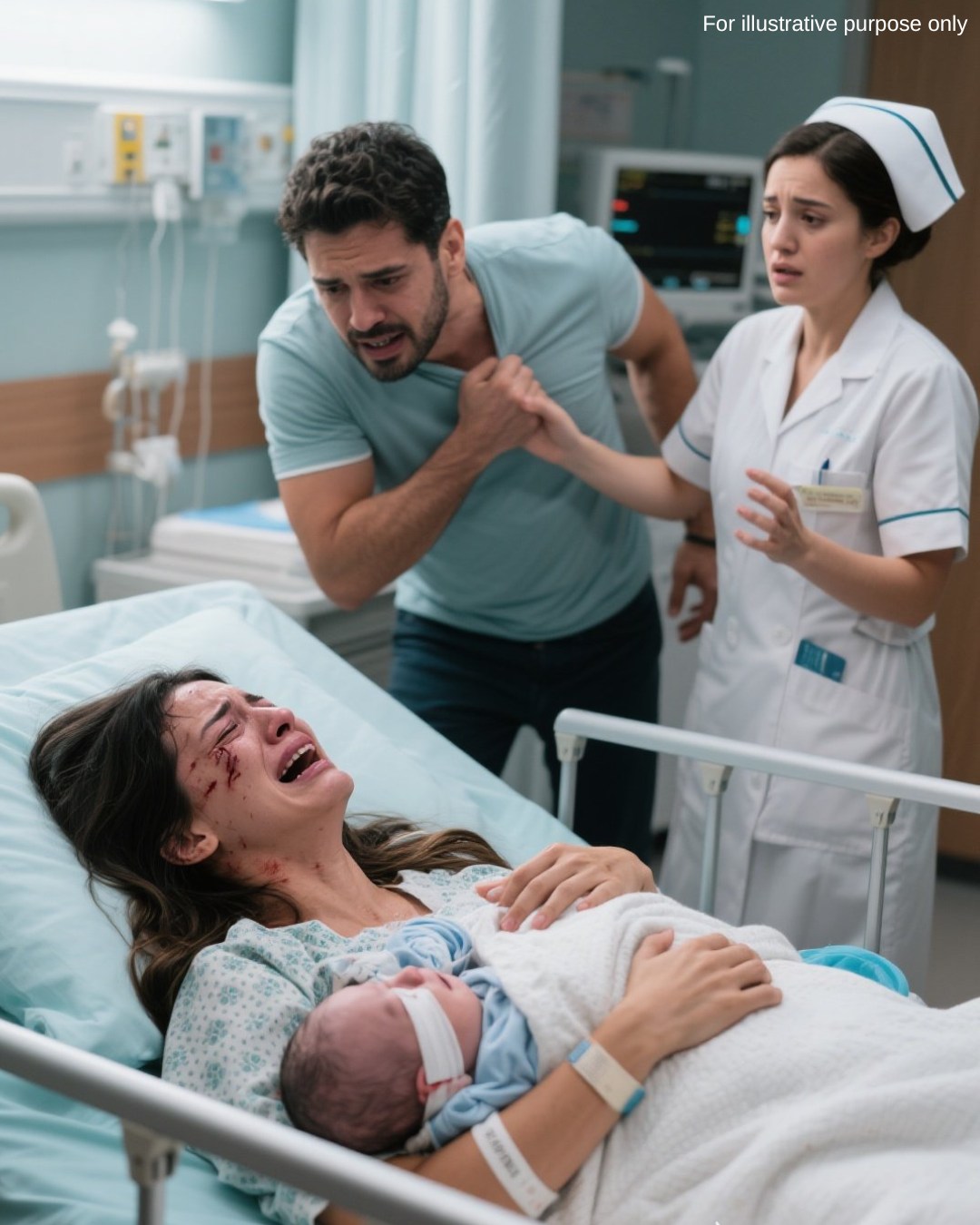 My Husband Assaulted Me in the Hospital Right After I Gave Birth… But He Never Saw the Revenge Coming…