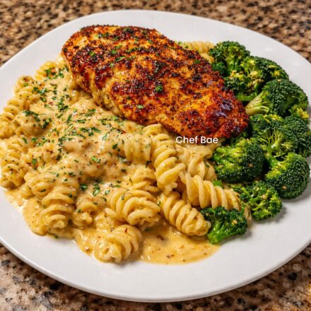 Creamy Garlic Parmesan Chicken Pasta