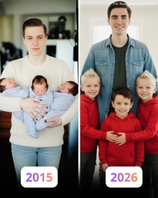 At 18, I Lost My Mom and Raised Three Newborn Triplets Alone — 11 Years Later, the Father Who Vanished Returned Not to Apologize… but to Ask for Cash