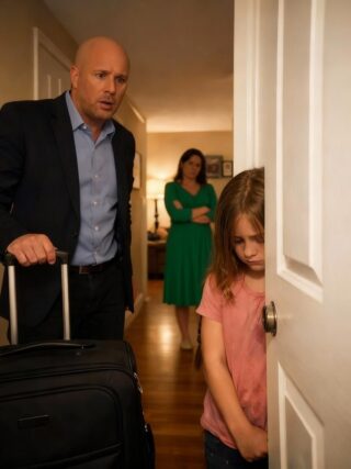 When I Came Home From a Business Trip, My Daughter Whispered, “Dad, My Back Hurts… Mom Said I Can’t Tell You” and Everything Changed