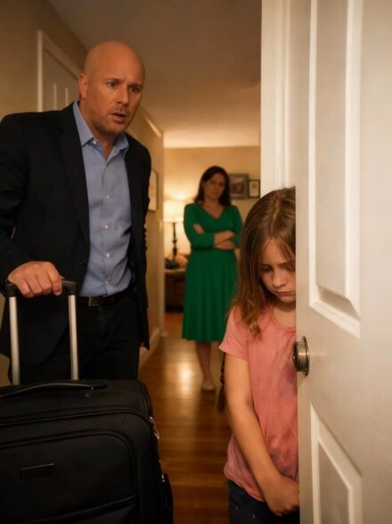 When I Came Home From a Business Trip, My Daughter Whispered, “Dad, My Back Hurts… Mom Said I Can’t Tell You” and Everything Changed