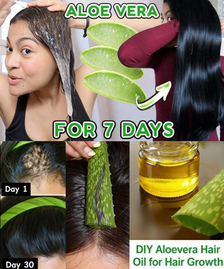 I Used Pure Aloe Vera on My Hair for 7 Days Straight – Here’s Exactly What Happened (Before & After Photos Included)