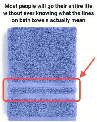 The Hidden Purpose Behind the Lines on Your Bath Towels