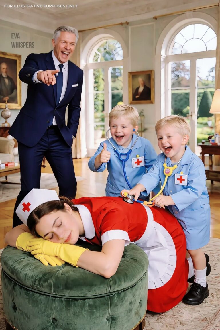 He Spent Millions on Doctors for His Twin Sons — Then Came Home Early and Froze at What the New Nanny Was Doing in the Living Room