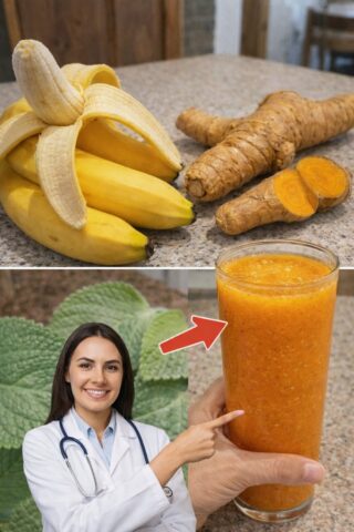 Discovering a Simple Banana Peel, Mint, and Turmeric Drink Recipe for Your Daily Routine in Your 60s