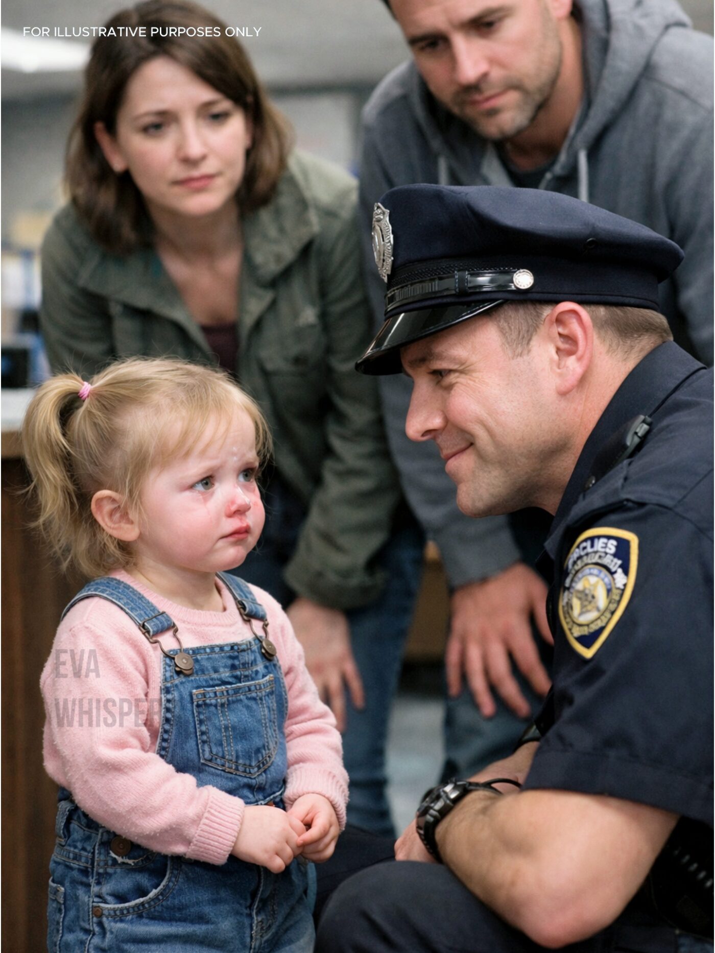 A 2-Year-Old Girl Walked Into a Police Station to Confess a Crime—What She Admitted Made the Officer Freeze