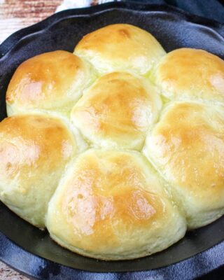 My mother made these rolls for as long as I can remember. She made them for friends and family. They are easy to make and very light and fluffy.