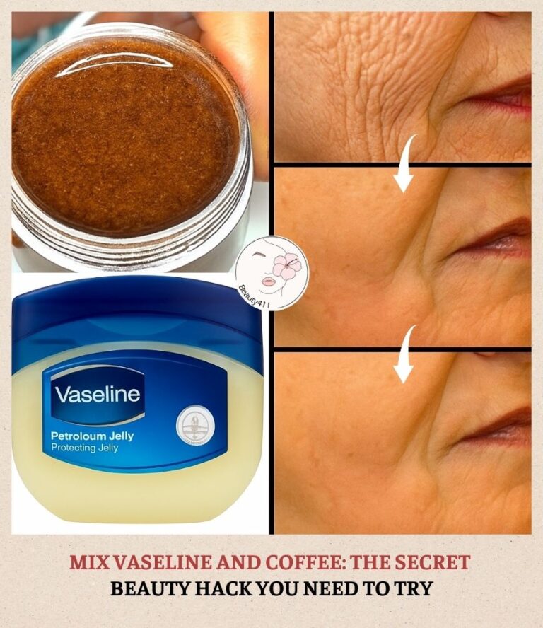 Mix Vaseline and Coffee: The Secret Beauty Hack You Need to Try