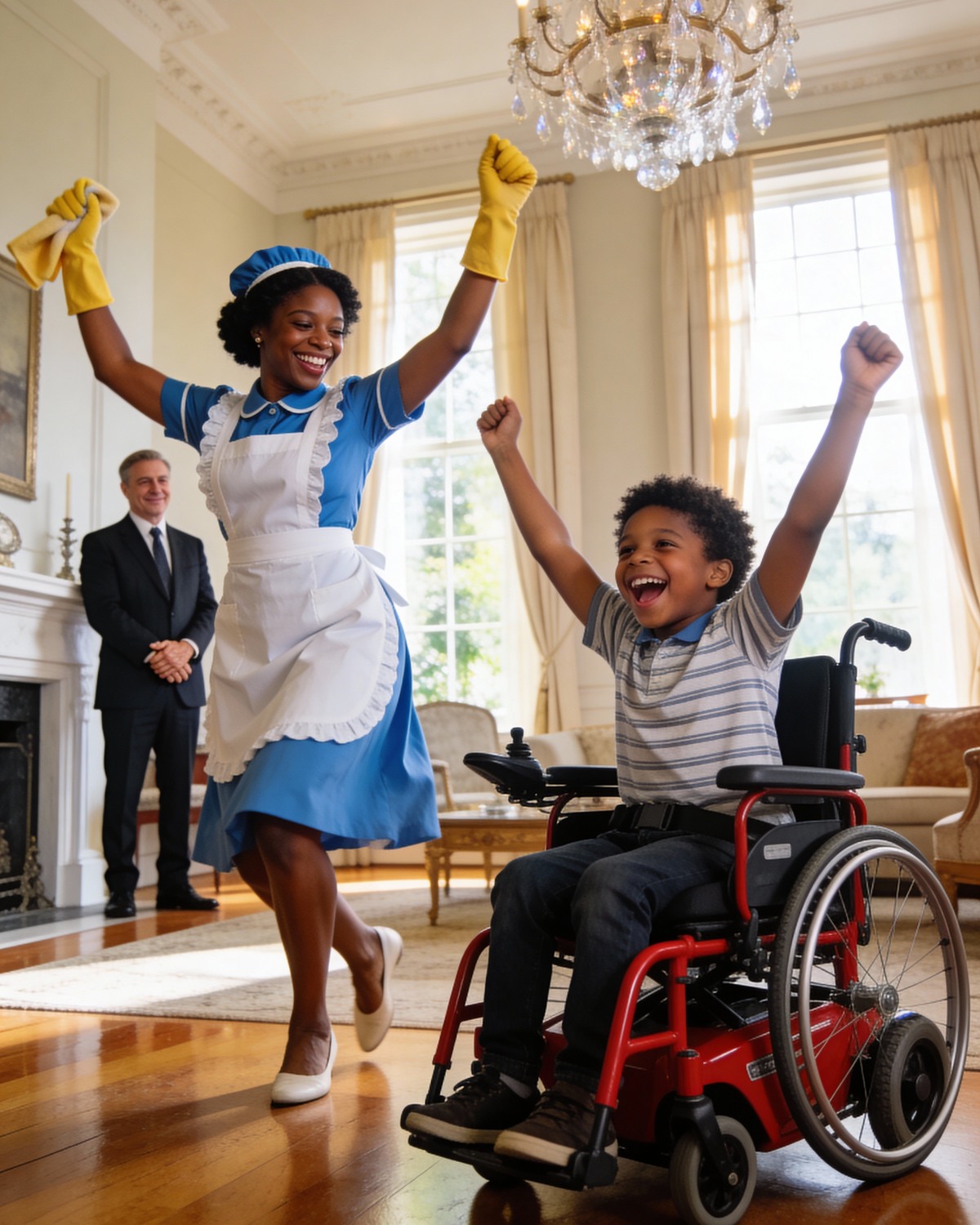 Michael Carter opened the front door of his suburban home in Connecticut and froze, paralyzed from head to toe. What he was seeing was impossible