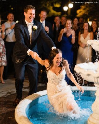 At Our Wedding, My Husband Threw Me Into The Fountain Over A Stupid Bet — I Stayed Calm And What I Did Next Made The Guests Applaud.