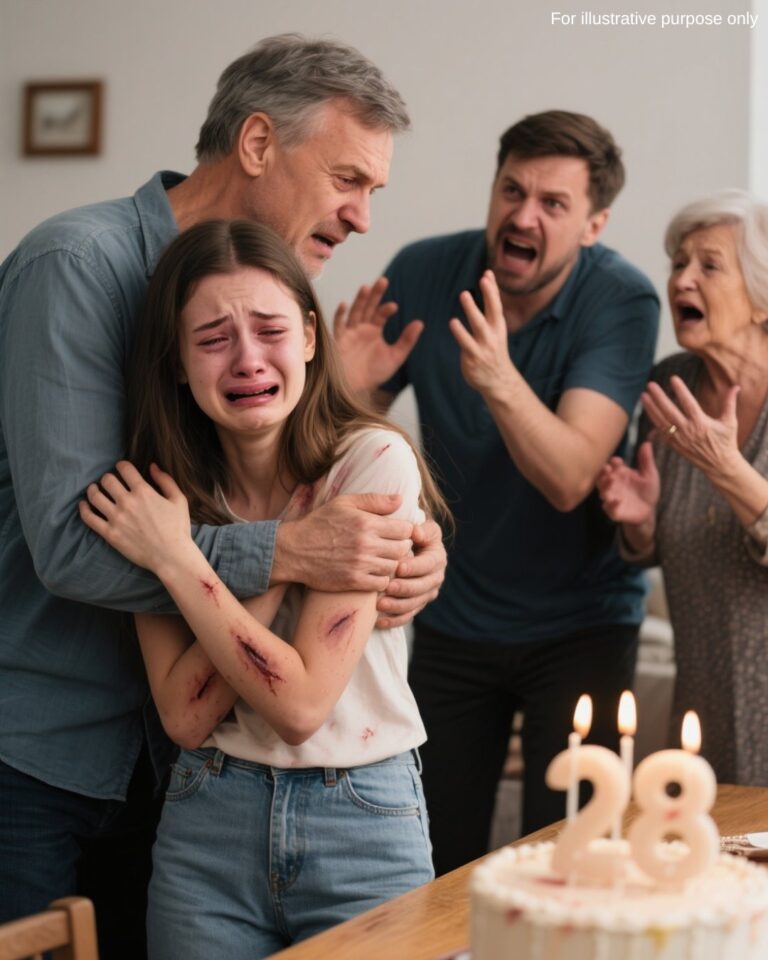 The Painful Birthday When a Father Witnessed His Daughter Being Abused – How His Actions Shook the Entire Neighborhood