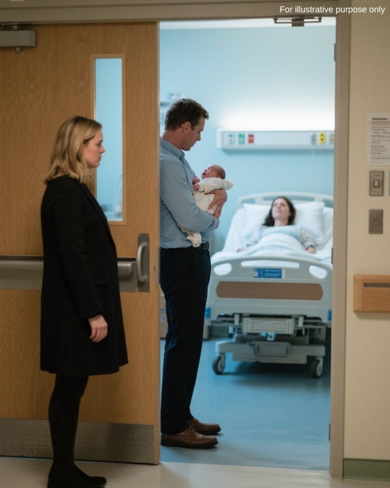 Knowing My Husband Secretly Had A Child With His Mistress, I Coldly Let Her Give Birth — But The Moment The Baby Was Born, The Test Results In My Hands Made Him Collapse.