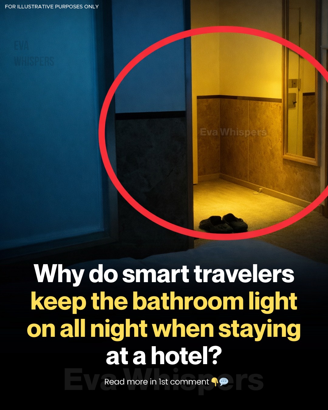 The Surprising Safety Hack Every Traveler Should Know: Leave the Bathroom Light On