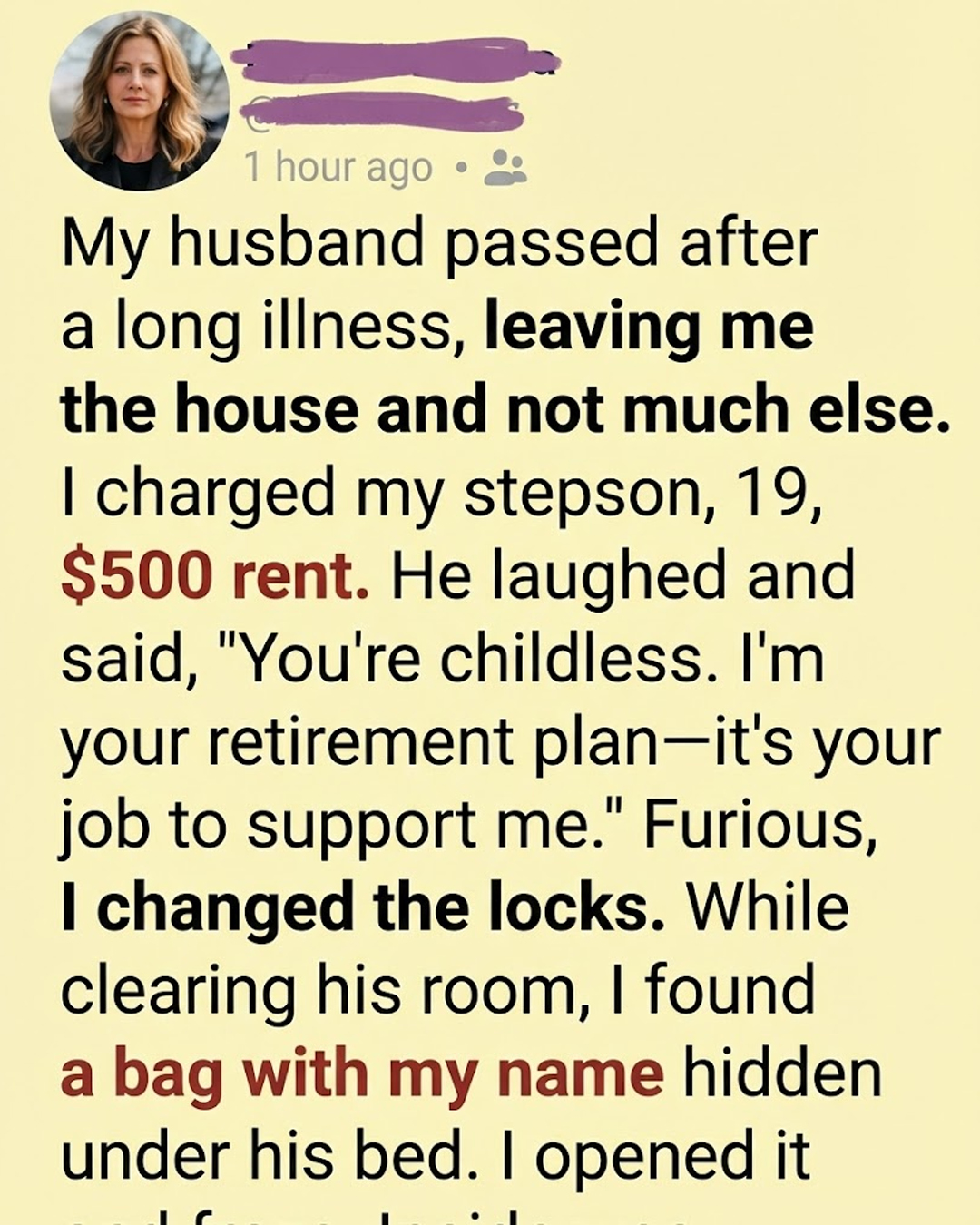 After My Husband Passed Away, a Painful Family Talk Uncovered an Unexpected Comfort