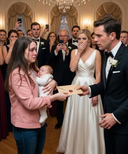 Six Weeks After He Left Me Behind, I Stood at the Back of His Wedding Holding the Truth He Never Expected