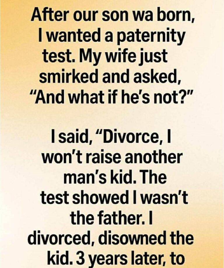 A Single Moment of Doubt Cost Him His Family, and the Lesson Stayed With Him for Life