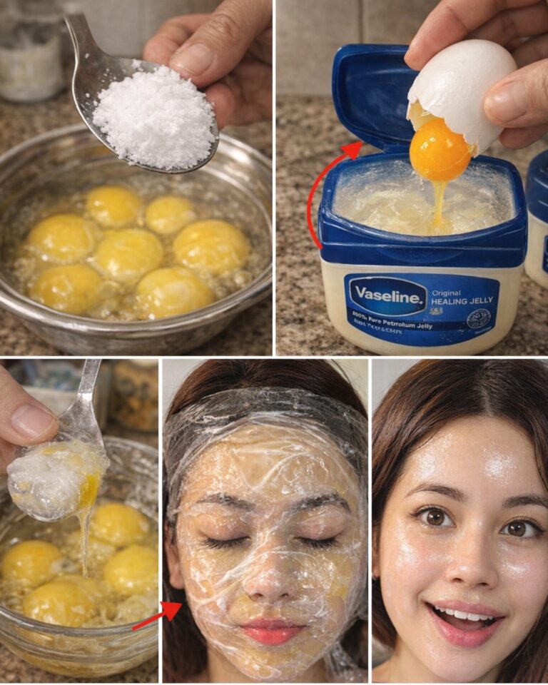 No More Wrinkles at 65! The Egg-Yolk & Vaseline Night Mask That Plumped My Mom’s Face So Much Her Friends Thought She Got Fillers