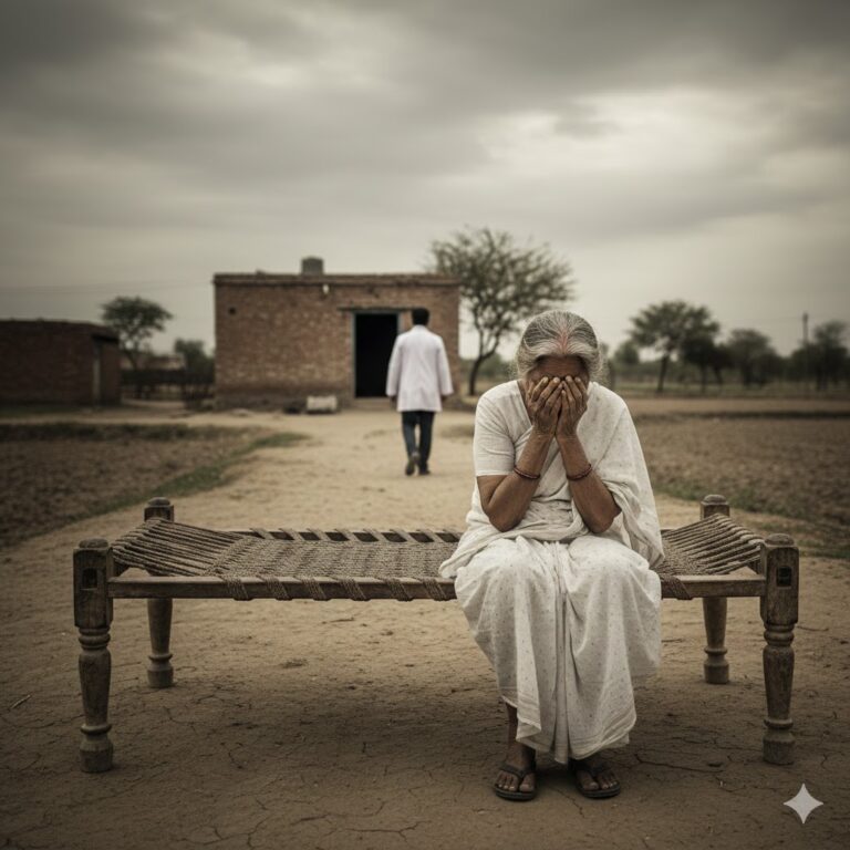 “The son graduated in medicine and abandoned his blind mother in poverty—until life taught him a lesson.”