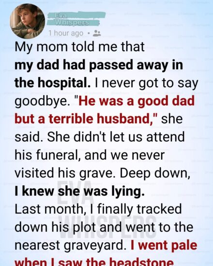 I Thought My Mother Kept Me Away Out of Bitterness—The Grave Told a Different Story