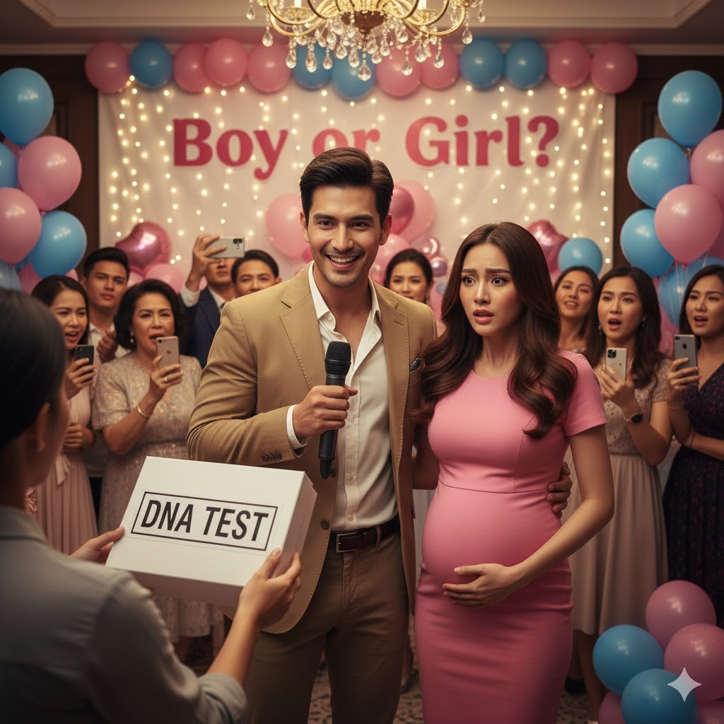 MY HUSBAND FORCED ME TO ORGANIZE A BABY SHOWER FOR HIS MISTRESS—BUT WHAT THEY DIDN’T KNOW WAS THAT THE “GIFT” I PREPARED WAS A DNA TEST THAT WOULD SHATTER THEIR PRIDE.