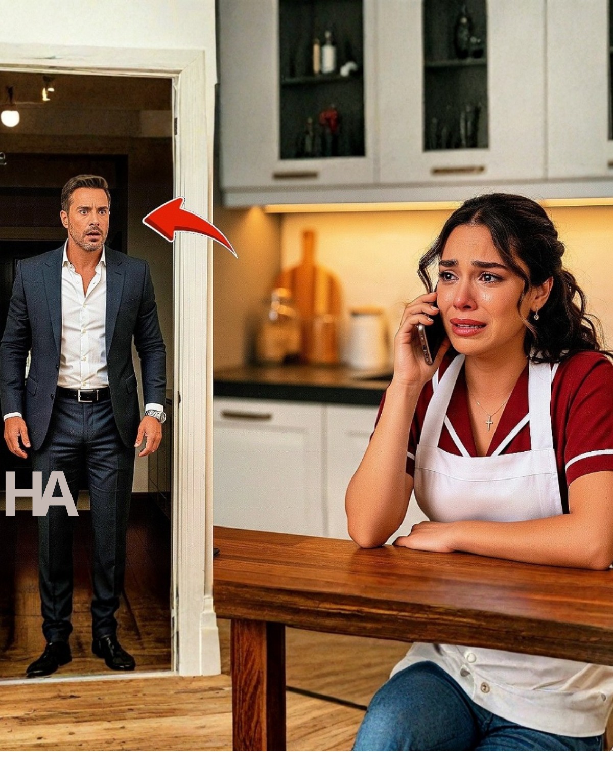 A Millionaire Overheard His Maid Talking on the Phone… What He Discovered Changed Everything