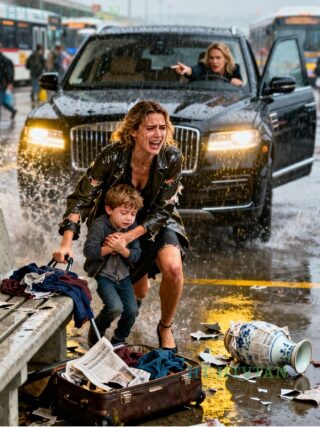 My husband had been gone for 3 years, and his family kicked me out. I was at the bus station with my child when his sister pulled up in a luxury car and said “Get in. I need to tell you something important.”