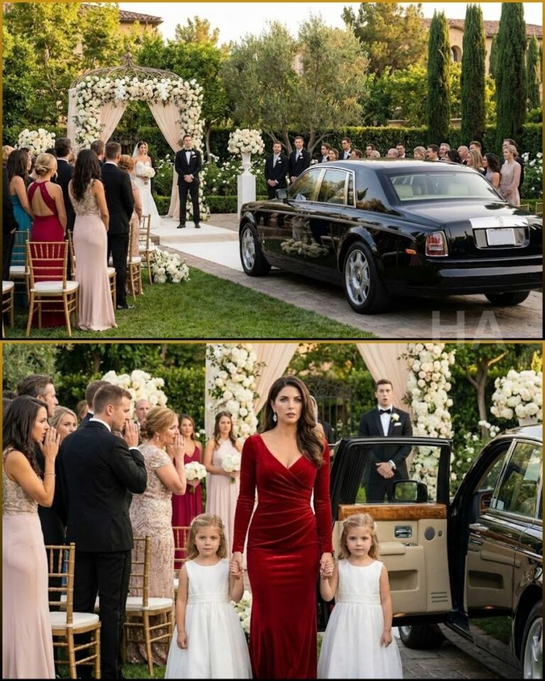 HE INVITED HIS “BROKE” EX-WIFE TO HIS POWER WEDDING TO HUMILIATE HER, BUT A ROLLS-ROYCE ARRIVED WITH TWINS AND A DOCUMENT THAT FROZE HIS LIFE MID-VOW
