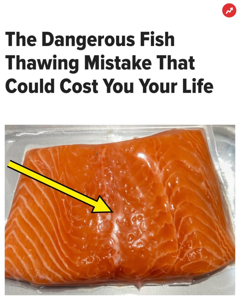 If You Thaw Fish This Way, Experts Are Warning You To Stop Immediately Or Risk Getting Seriously Sick