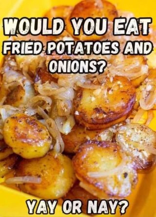 Fried Potato With Onion