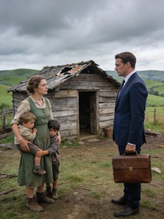 Billionaire Returns to Sell His Abandoned Childhood Home — Only to Discover His “Dead” Wife Alive Inside Raising the Son He Never Knew He Had