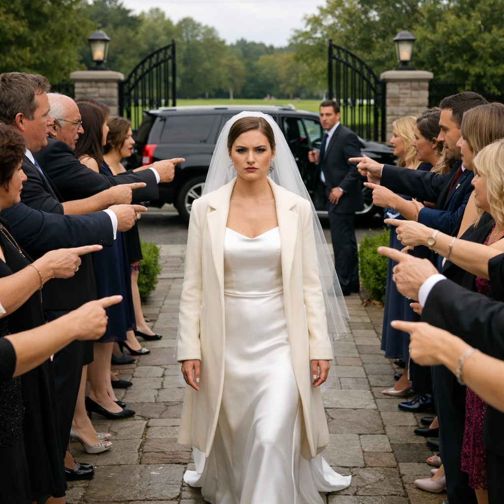 Due to an emergency surgery, I arrived late to my wedding. As soon as I reached the gate, over 20 people from my husband’s side blocked my way and yelled, “My son has married someone else, get out!” But they didn’t know…