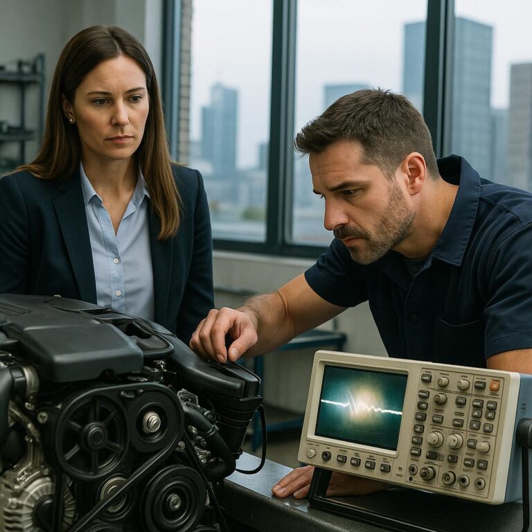 Mocking him, the CEO said, “If you can fix this engine, I’ll marry you.” The humble mechanic did exactly that.