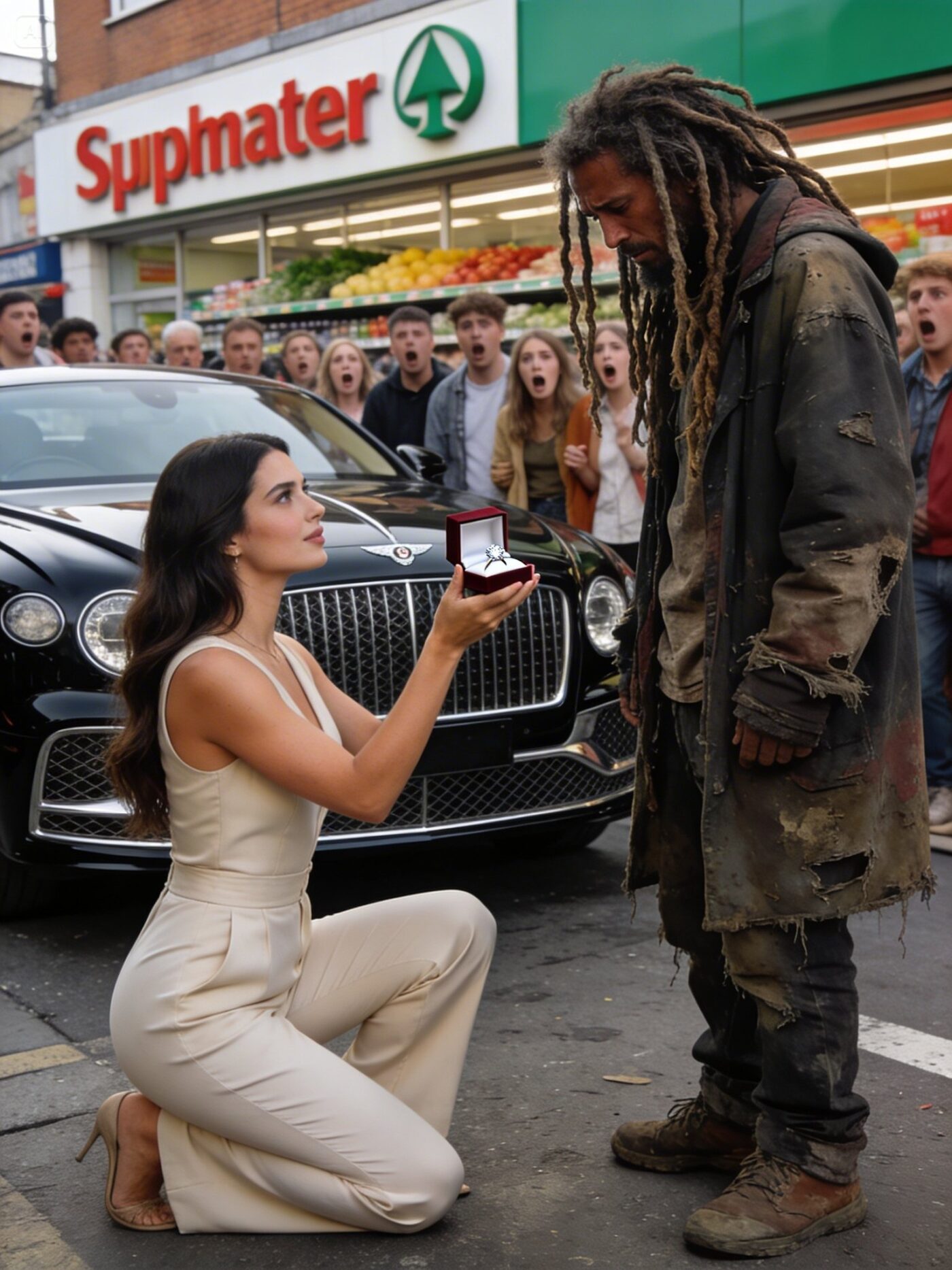 “Please Marry Me”, Billionaire Single Mom Begs A Homeless Man, What He Asked In Return Shocked…