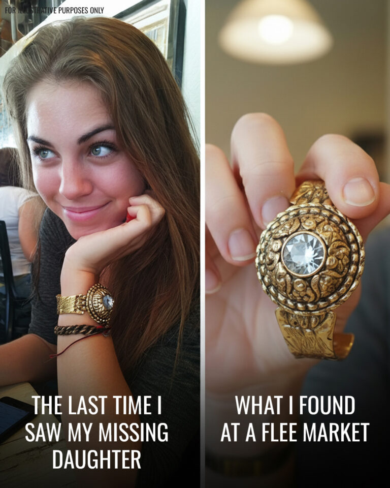 I Found My Missing Daughter’s Bracelet at a Flea Market — The Next Morning, Police Stormed My Yard and Said, ‘We Need to Talk’