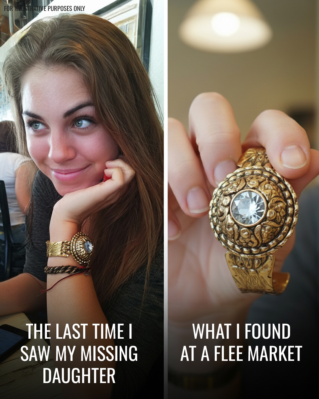 I Found My Missing Daughter’s Bracelet at a Flea Market — The Next Morning, Police Stormed My Yard and Said, ‘We Need to Talk’