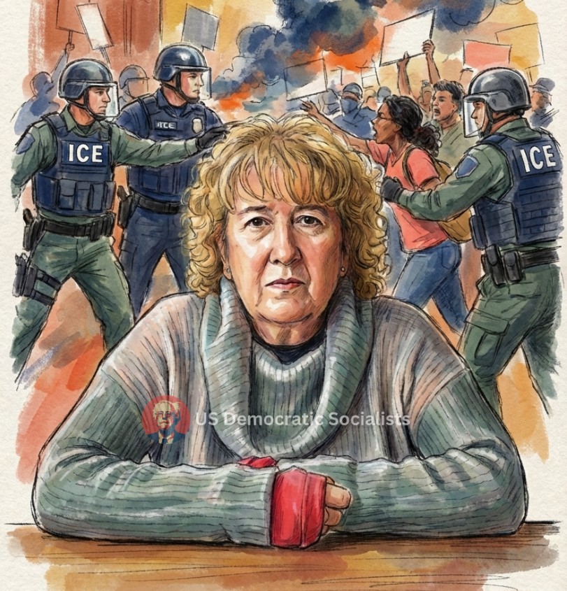 INSANE: British grandmother BEGS people not to go America, after being imprisoned for six weeks — for committing no crime, and holding a valid visa.