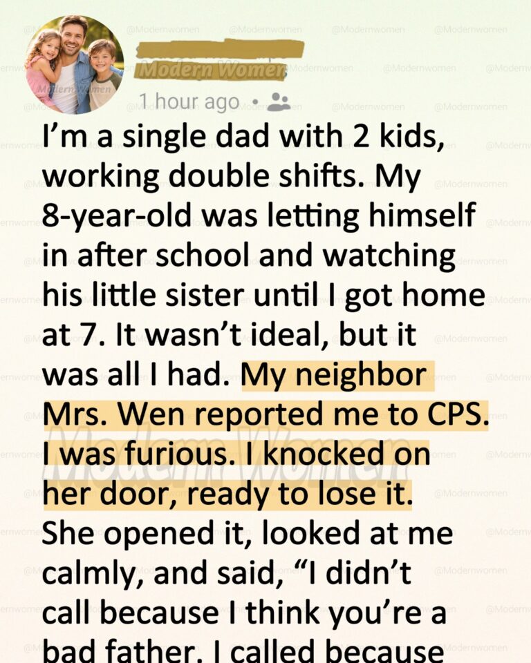 I Was Raising My Kids Alone—Then My Neighbor Made One Call That Changed Our Lives