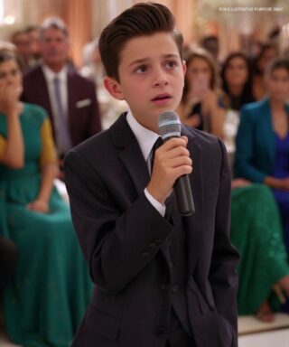 I Adopted a Silent Little Boy After Losing My Children – on My Wedding Day, He Spoke for the First Time, Revealing a Sh0cking Truth