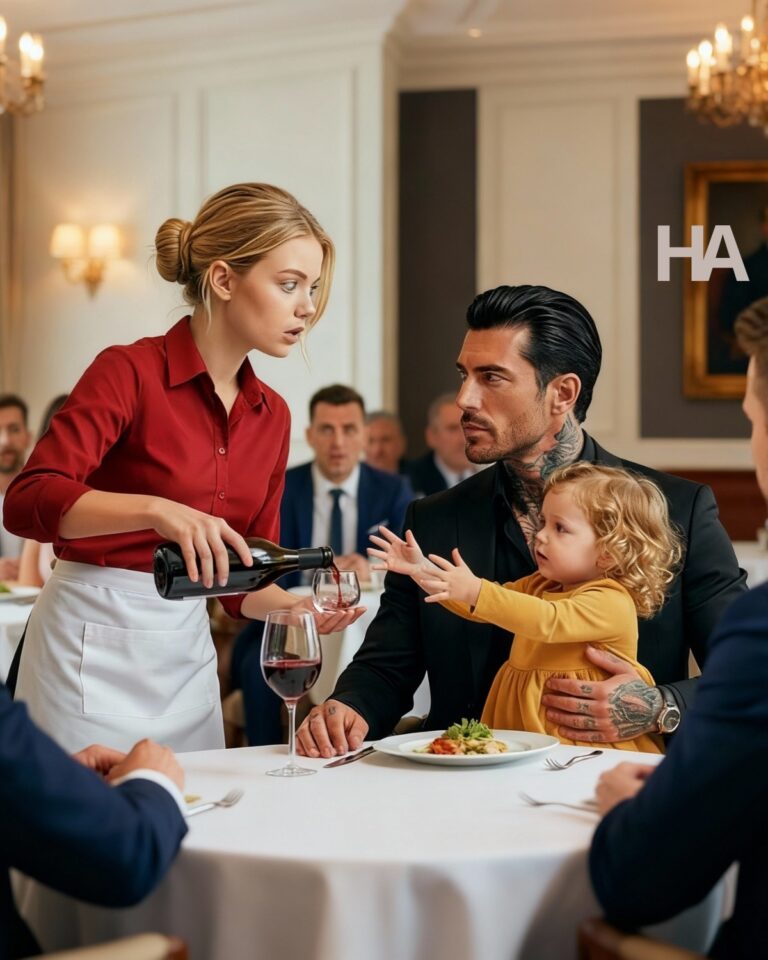 THE MOB BOSS’S DAUGHTER HAD NEVER SPOKEN—UNTIL SHE POINTED AT THE WAITRESS AND WHISPERED, “MOM.”