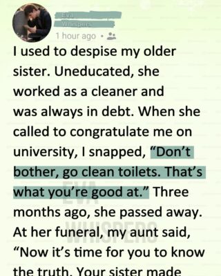 I Mocked My Sister’s Life… Until Her Funeral Revealed the Truth That Shattered Me