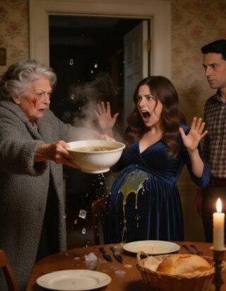 I never once told my husband that the lavish mansion where he let his mom shame me was legally deeded solely in my name, all along. When scorching soup slid over my pregnant stomach and he watched in cowardly silence, I didn’t yell; I calmly grabbed my phone and cut off their gravy train.