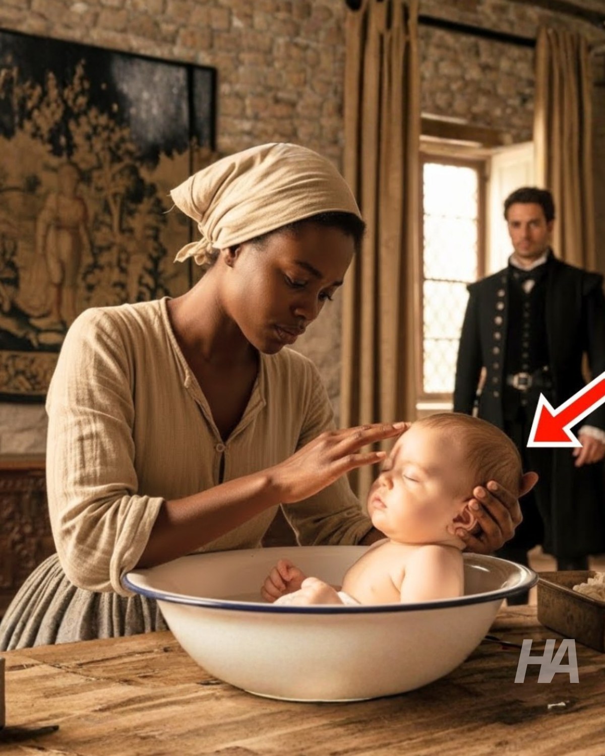 THE WIDOWED BARON’S “BLIND” HEIR: THE SILENT SLAVE WHO EXPOSED THE LIE