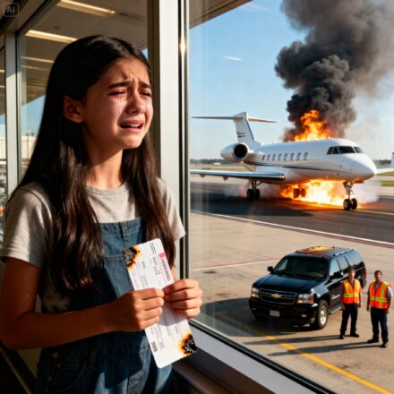 “She Left Me at the Airport Like Luggage… My Father Arrived With a Private Jet and Took Everything Back.”