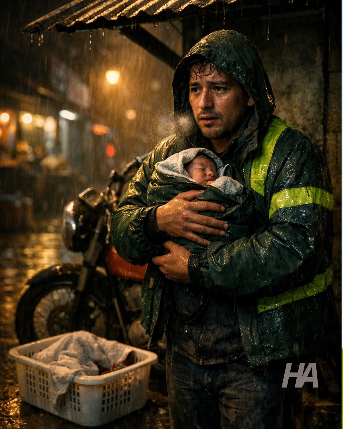 THE RIDESHARE DRIVER WHO FOUND A NEWBORN IN A STORM… 10 YEARS LATER A BILLIONAIRE FAMILY CAME TO TAKE HER BACK AND YOUR NEIGHBORHOOD BROKE DOWN CRYING