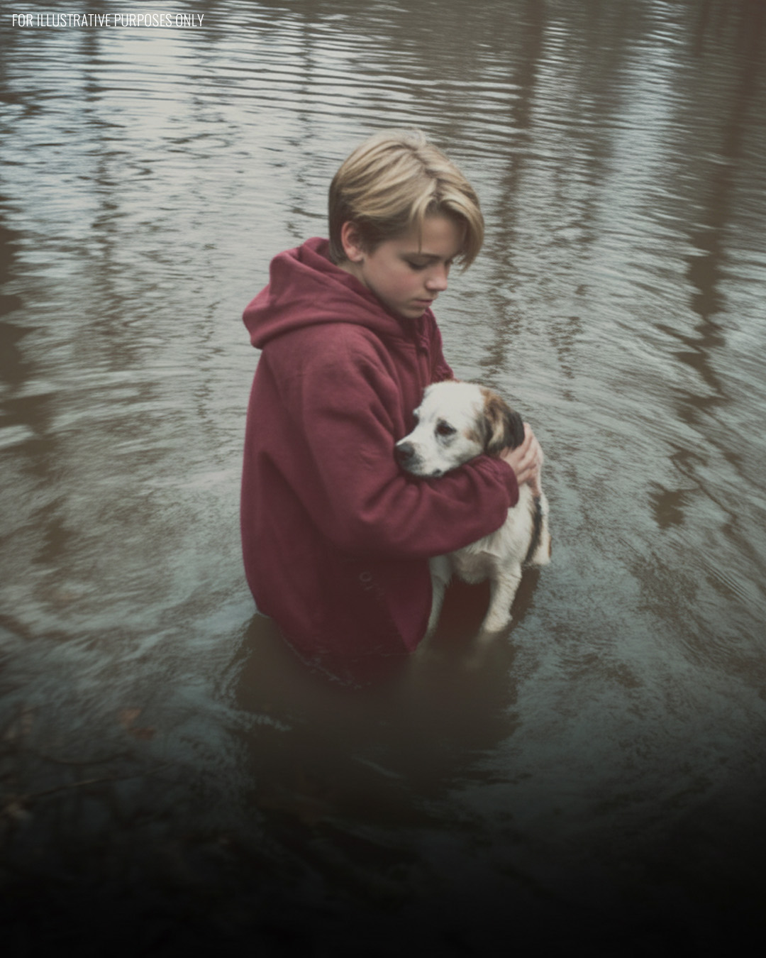 A Teenager Jumped Into a River to Save a Dog – The Next Morning, a Black SUV Pulled up to His House