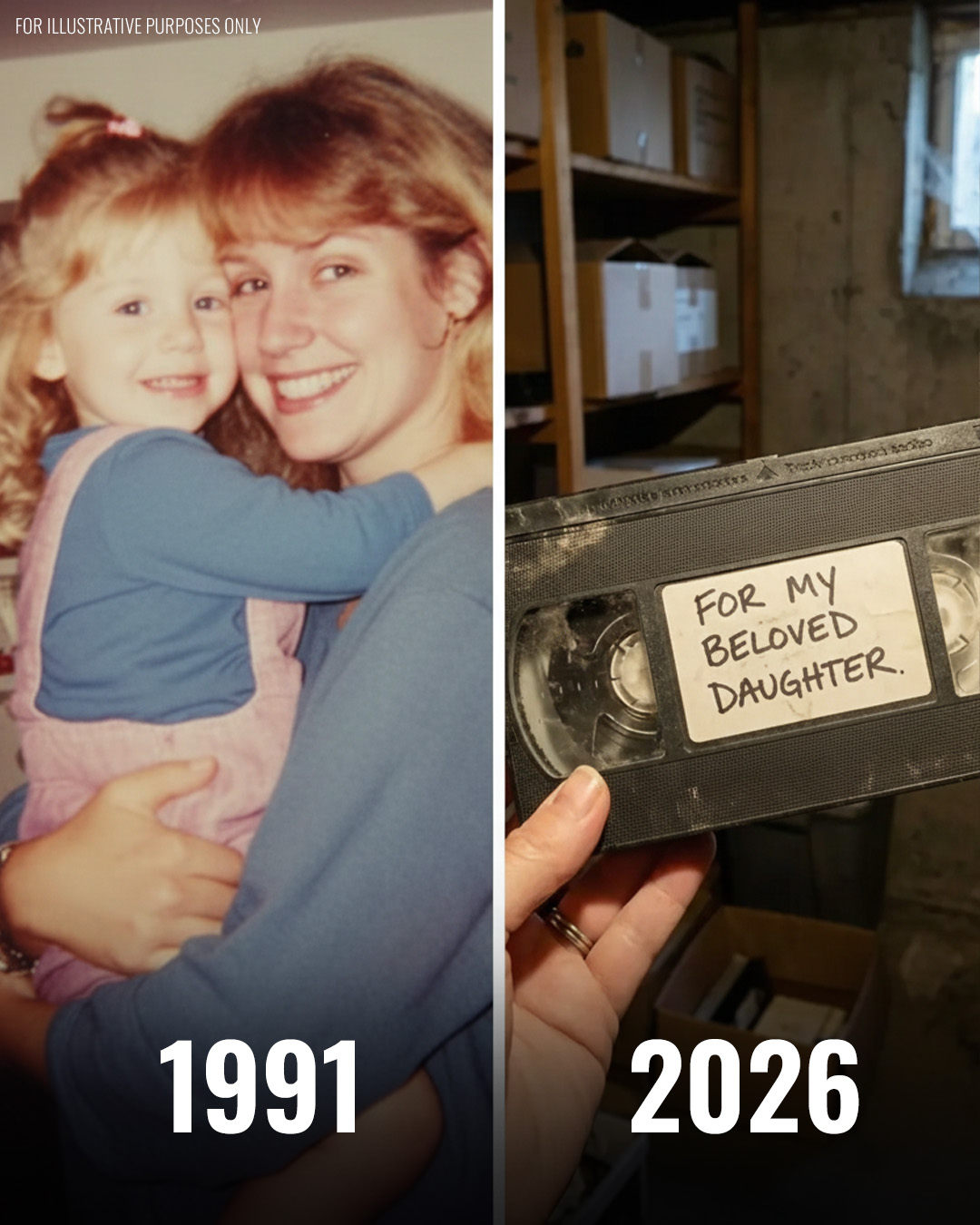 My Mother Left Me with Our Neighbor and Never Came Back – Thirty-Five Years Later, I Found a Video Message She Hid in Our Basement