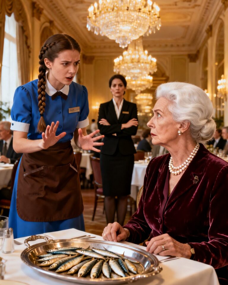 “The Waitress Who Spoke When No One Else Would”